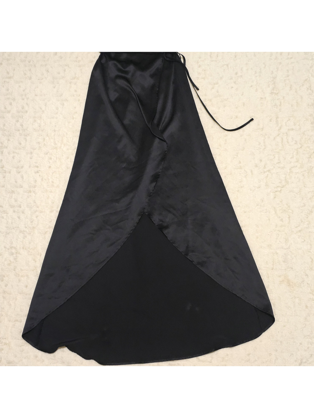 Forever21 Satin Midi Wrap Slip Dress XS NWOT - Picture 2 of 6